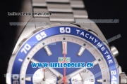 Tag Heuer Formula 1 Miyota Quartz Stainless Steel Case/Bracelet with Blue Dial and Stick Markers