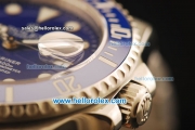 Rolex Submariner Rolex 3135 Automatic Full Steel with Blue Bezel and Blue Dial