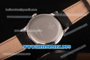 Patek Philippe Grand Complications Perpetual Calendar Miyota Quartz Steel Case with Silver Dial and Black Roman Numeral Markers