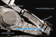 Rolex Daytona Chrono Swiss Valjoux 7750 Automatic Steel Case with Black Dial and Arabic Numeral Markers