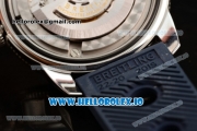 Breitling SuperOcean Heritage Swiss ETA 2836 Automatic Movement Steel Blue Dial and Stick Markers Rubber Strap (JF)