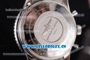 Breitling Navitimer 01 Swiss Valjoux 7750 Automatic Stainless Steel Case/Bracelet with Grey Dial and Stick/Arabic Numeral Markers