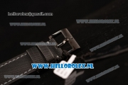 BlancPain Fifty Fathoms Automatique 2824 Auto PVD Case with Black Dial and Black Nylon Strap - 1:1 Origianl (ZF)