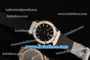 Hublot Classic Fusion Swiss ETA 2824 Automatic Steel Case with Silver Markers and Black Dial