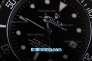 Rolex Sea-Dweller Pro-Hunter Swiss ETA 2836 With Black Dial and Case,Air Vent Edition and Black Nylon Strap