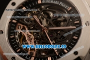 Audemars Piguet Royal Oak Skeleton Asia 2813 Automatic Steel Case with Skeleton Dial White Stick Markers and Steel Bracelet