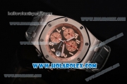 Audemars Piguet Royal Oak Offshore "Pride of Indonesia" Limited Edition Chrono Swiss Valjoux 7750 Automatic Titanium Case with Black Dial and Rose Gold Arabic Numeral Markers (JF)