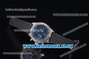 Breitling Avenger Seawolf Chrono Miyota OS10 Quartz Steel Case with Blue Dial Black Rubber Strap and Arabic Number Markers