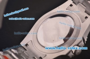 Rolex GMT-Master II Swiss ETA 2836 Automatic Diamond Bezel with Black Dial and Diamond Bracelet