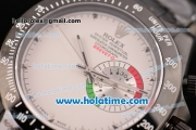 Rolex Daytona Brevet Asia ST16 Automatic with 3@Sec Full PVD with White Dial and Silver Markers