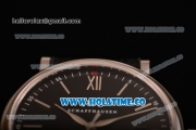 IWC Portofino Chrono Swiss ETA 2824 Automatic Steel Case with Black Dial and Stick Markers