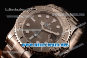 Rolex Yacht-Master Swiss ETA 2836 Automatic Steel Case with Black Dial and Steel Bracelet - 1:1 Origianl