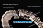 Vacheron Constantin Patrimony Tourbillon Full Steel with Black Dial and Diamonds Markers