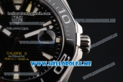 Tag Heuer Aquaracer Calibre 5 Swiss ETA 2824 Automatic Stainless Steel Case/Bracelet with Black Dial and Stick Markers