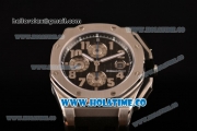 Audemars Piguet Royal Oak Offshore Clone AP Calibre 3126 Automatic Steel Case with Black Dial and Arabic Numeral Markers (EF)