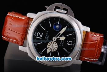 Panerai Pam 088 Luminor Marina Automatic SS Case with Black Dial