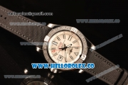 Breitling Avenger II GMT White Dial With Swiss ETA 2836 Automatic Leather Strap Best Edition A3239011