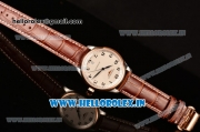 Longines Master Swiss ETA 2824 Automatic Steel Case with Rose Gold Bezel and White Dial