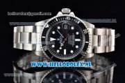 Rolex Submariner Vintage Tiffany & Co Asia 2813 Automatic Steel Case with Black Dial White Dots Markers and Steel Bracelet