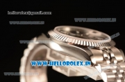 Rolex Datejust 37mm Swiss ETA 2836 Automatic Movement Steel Case with Steel Bezel Grey Dial Steel Strap