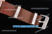 Tag Heuer Formula 1 Miyota Quartz Rose Gold Case with Stick Markers Brown Dial and Brown Nylon Strap