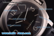 Panerai Luminor Base Pam 176 Swiss ETA 6497 Manual Winding Movement Titanium Case with Black Dial - 1:1 Original