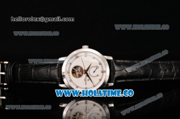 Vacheron Constantin Patrimony Tourbillon Swiss ETA 2824 Automatic Steel Case with White Dial and Diamonds Markers