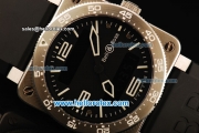 Bell & Ross Aviation BR 03 Original Quartz Movement Steel Case with Black Dial and Black Rubber Strap-1:1 Original