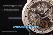 Vacheron Constantin Traditionelle Minute Repeater Tourbillon Swiss Tourbillon Manual Winding Steel Case with Gray Dial