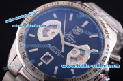 Tag Heuer Grand Carrera Calibre 17 Automatic Full Steel with Black Dial and Stick Markers
