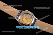 Vacheron Constantin Metiers d'Art Swiss ETA 2824 Automatic Steel Case with Blue MOP Dial and Diamonds Markers