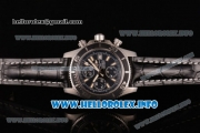 Breitling Superocean Chronograph II Chronograph Swiss Valjoux 7750 Automatic Steel Case with Black Dial and White Second Hand