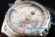 Tag Heuer Grand Carrera Calibre 36 Working Chronograph with White Dial