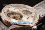 Zenith Chronomaster El Primero Tourbillon Manual Winding Steel Case with Skeleton Dial and Brown Leather Strap