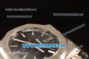 Audemars Piguet Royal Oak 41mm Clone AP 3120 All Steel Black Dial 15400ST.OO.1220ST.01