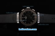 Hublot Big Bang Aero Bang Swiss Valjoux 7750 Automatic Movement Ceramic Case with Titanium Bezel and Black Dial