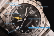 Rolex Explorer II Vintage 2813 Automatic Steel Case with Stainless Steel Strap and Black Dial
