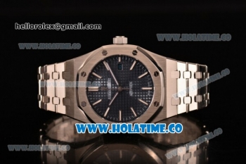 Audemars Piguet Royal Oak 41MM Clone AP Calibre 3120 Automatic Steel Case/Bracelet with Blue Dial - Stick Markers (EF)