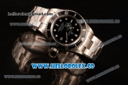 Rolex Sea-Dweller Clone Rolex 3135 Automatic Steel Case with Black Dial and Steel Bracelet - (BP)