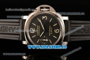 Panerai PAM 510 Luminor Marina 8 Days Acciaio Clone P.5000 Manual Winding Steel Case with Black Dial and Stick/Arabic Numeral Markers (ZF)