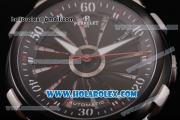 Perrelet Turbine XL Asia Automatic Steel Case with PVD Bezel and White/Black Rotating Dial
