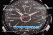 Perrelet Turbine XL Asia Automatic Steel Case with PVD Bezel and White/Black Rotating Dial