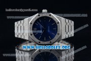 Audemars Piguet Royal Oak 41MM Asia Automatic Steel Case with Blue Dial and Steel Bracelet (EF)