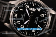 IWC Pilot's Mark XVII Swiss ETA 2824 Automatic Steel Case with Black Dial and White Arabic Numeral Markers