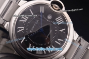 Cartier ballon bleu de Automatic Full Steel with Black Dial-ETA Coating