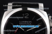 Panerai Luminor Marina Oracle Team USA 8 Days Limited Edition PAM 724 Clone P.9000 Automatic Steel Case with Black Dial and Stick/Arabic Numeral Markers (KW)