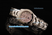 Tag Heuer Link 200 Meters Original Swiss Quartz Movement Full Steel with MOP Dial and Stick Markers-Lady Model