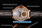 Cartier Ballon Bleu De Tourbillon Asia Automatic Rose Gold Case with Grey Dial and Roman Numeral Markers Cartier Ballon Bleu De Tourbillon Asia Automatic Rose Gold Case with Grey Dial and Roman Numeral Markers