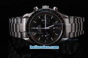 Omega Speedmaster Broad Arrow Automatic with Black Bezel and Dial