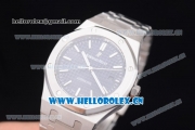 Audemars Piguet Royal Oak 41 Clone AP Calibre 3120 Automatic Stainless Steel Case/Bracelet Blue Dial and Stick Markers - 1:1 Original (EF)